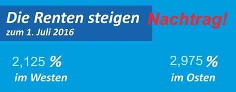 Ärgerlich: Rentenanpassung nachträglich halbiert